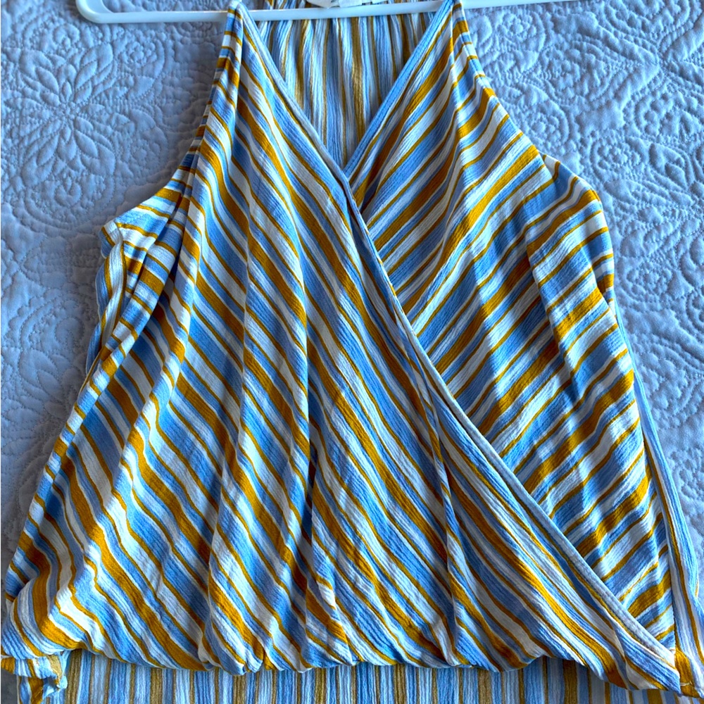 Market & Spruce Striped Tank Top